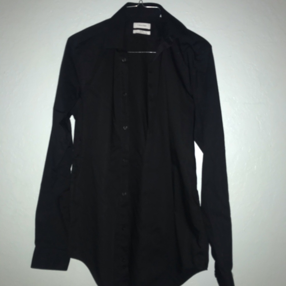 Calvin Klein Black Dress Shirt